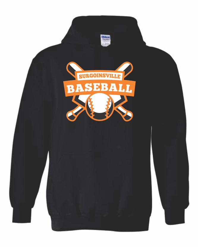 hoodies black and orange