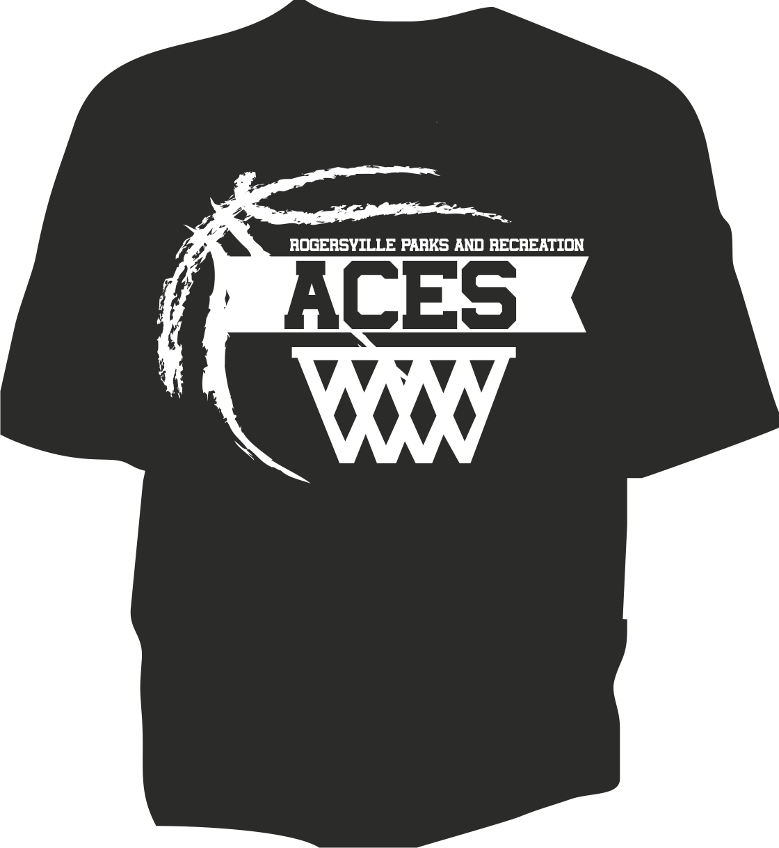 M&O ACES BLACK T SHIRTS