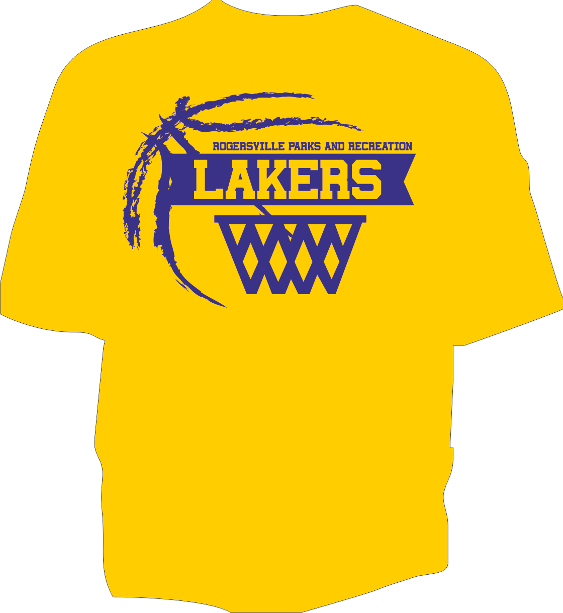 GILDAN T SHIRTS LAKERS PEE WEE BOYS