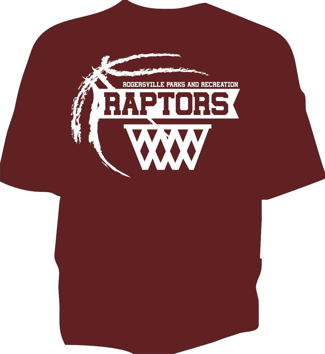 M&O MAROON RAPTORS TINY TOTS