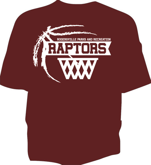 M&O MAROON RAPTORS TINY TOTS