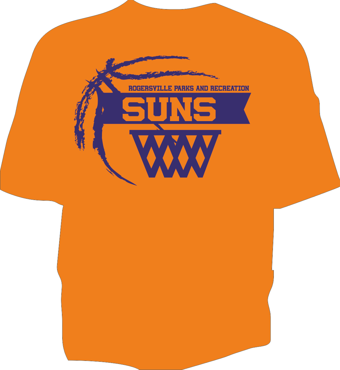 M&O ORANGE T SHIRTS SUNS