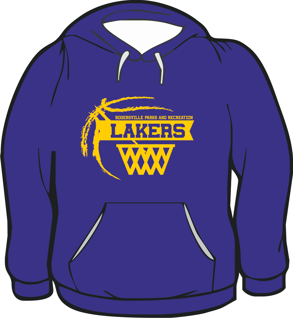 GILDAN HOODIE JUNIORS BOYS LAKERS