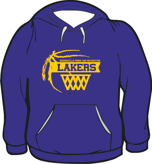 GILDAN HOODIE JUNIORS BOYS LAKERS