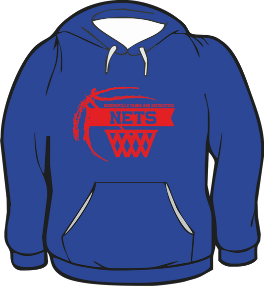 G18500 ROYAL BLUE HOODIE NETS