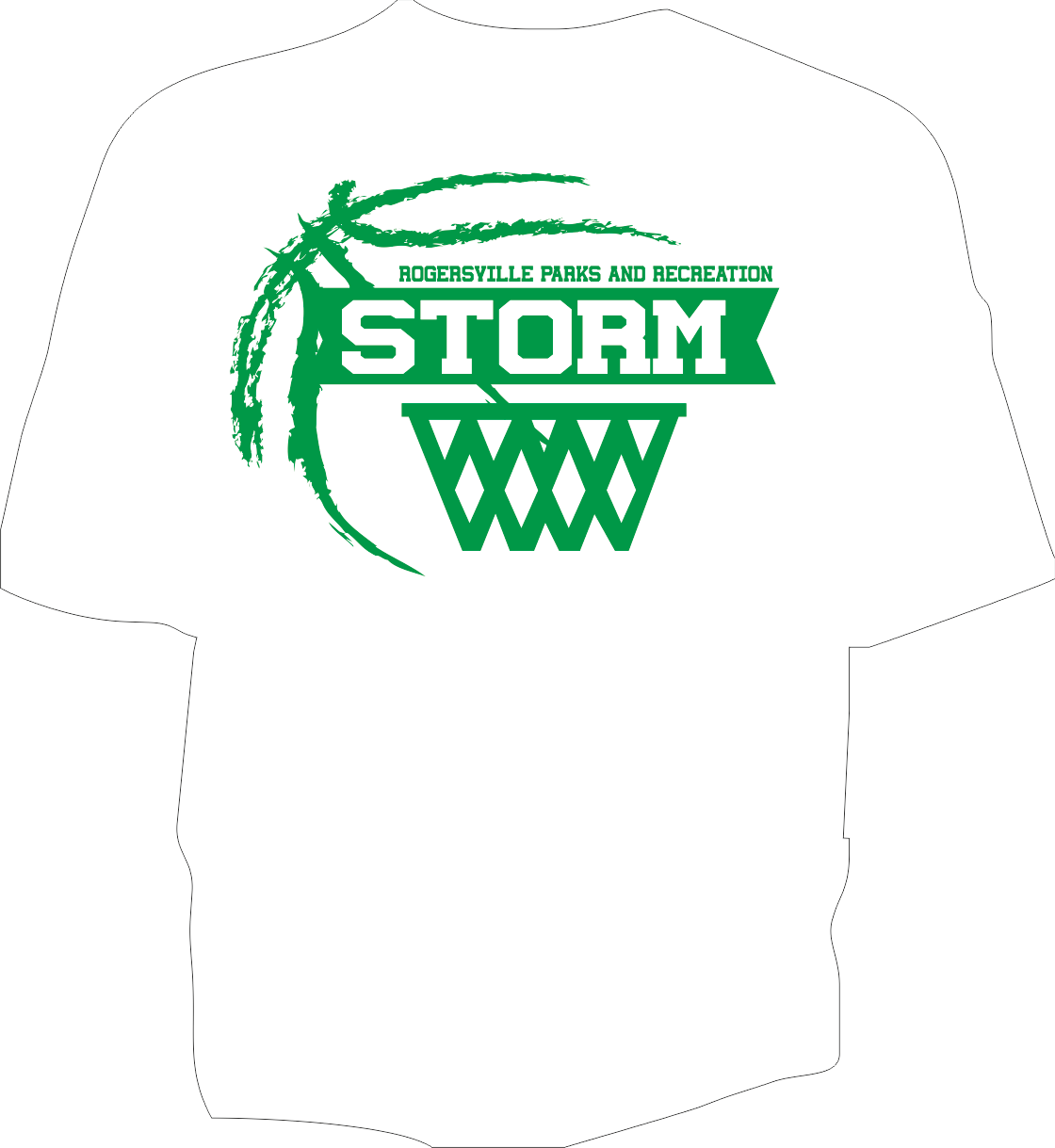 M&0 WHITE T SHIRT STORM