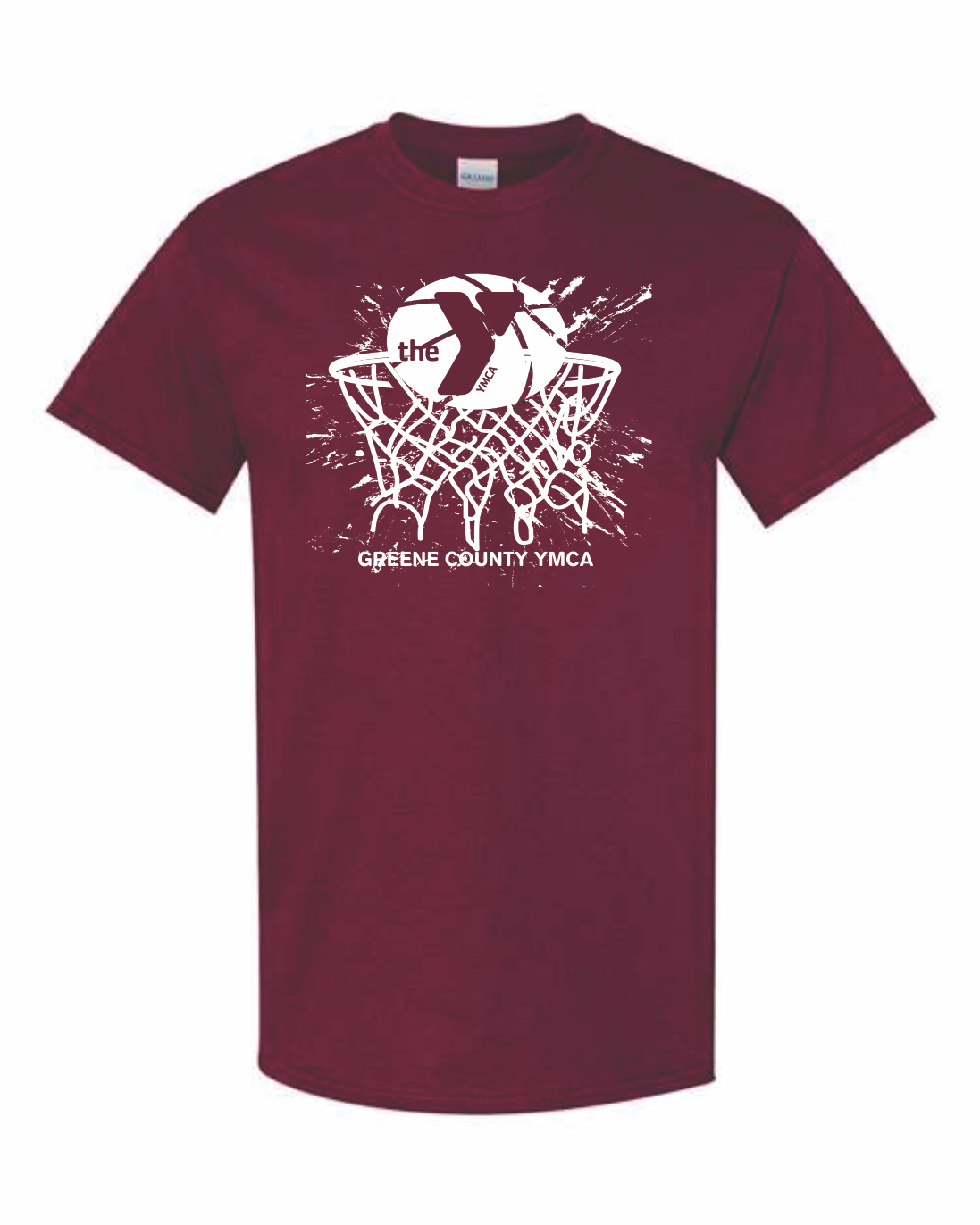 M&0 T SHIRT MAROON