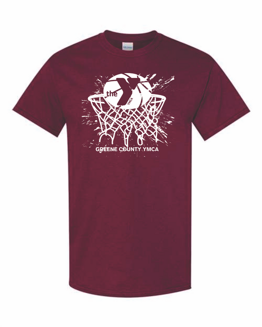 M&0 T SHIRT MAROON